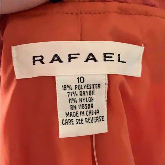 Orange Blazer Jacket - Picture 3 of 3